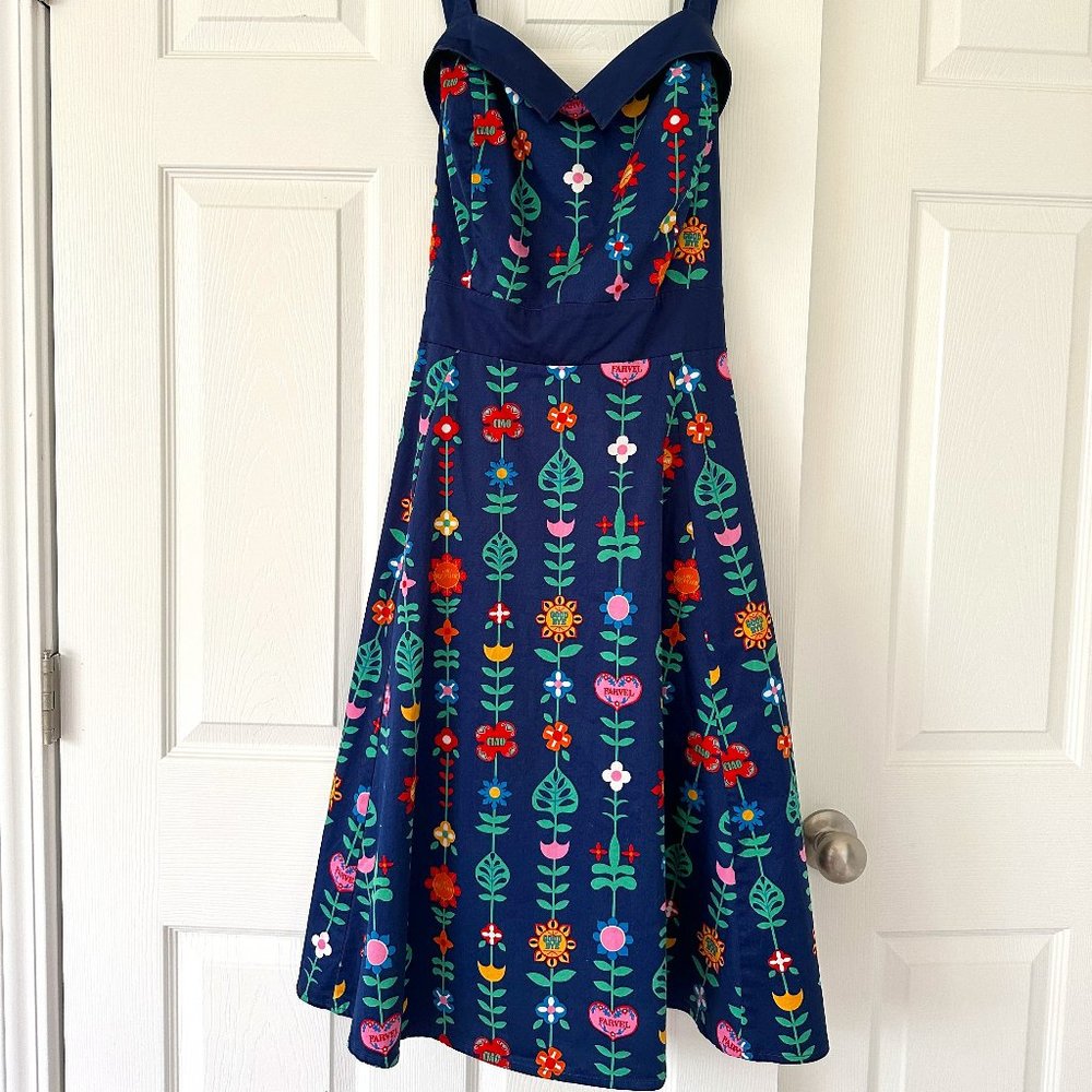 Disney Dress Shop It's A Small World Pin Up Dress Size 1X